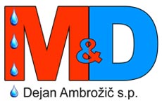 Voda in Ogrevanje, Dejan Ambrožič s.p. logotip